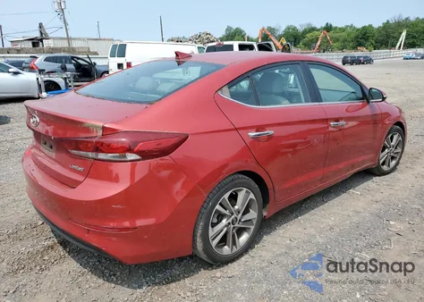 2017 Hyundai Elantra Se из США, поврежденный, VIN 5NPD84LF0HH010978